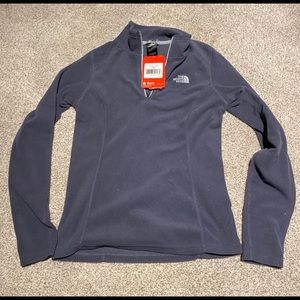 NWT north face glacier 1/4 zip womens xs
